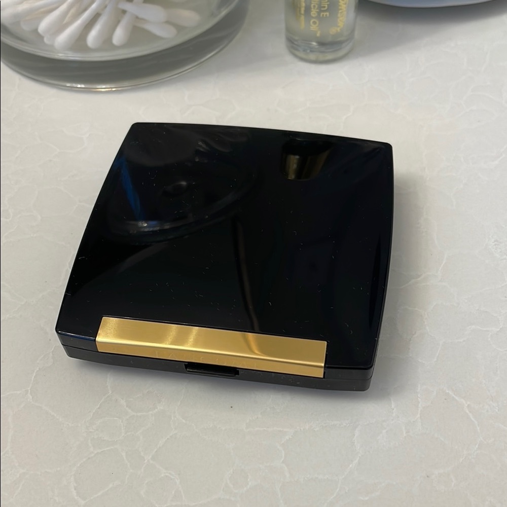 Chanel Black and Gold Compact